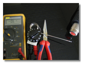Backofen Thermostat hat Sollwert erreicht