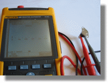 Prüfvorgang eines Festwert Thermostats